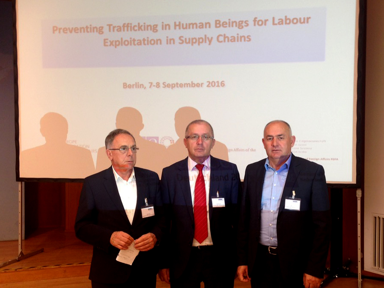 Delegation of BiH PA participated at OSCE Conference on preventing human trafficking in Berlin